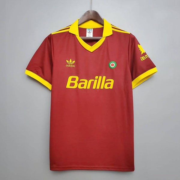 Tailandia Camiseta AS Roma Replica Primera Ropa Retro 1991 1992